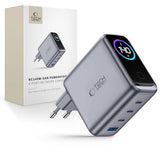 Tech Protect Powervision Nc140 W Gan 4 Ports Netværksopladder Pd 140 W / Qc3.0 Mørkegå