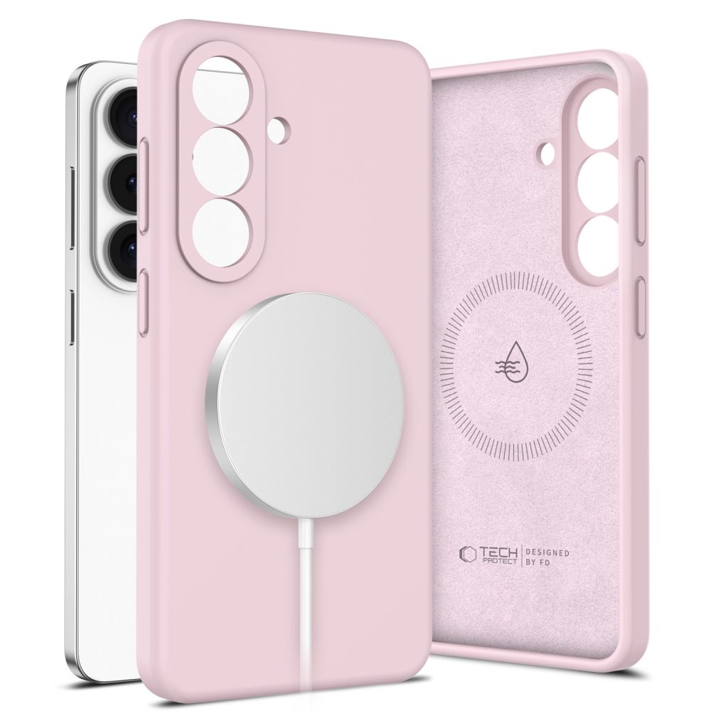 Tech Protect Silikone Magsafe Galaxy S26 Pink Pearl