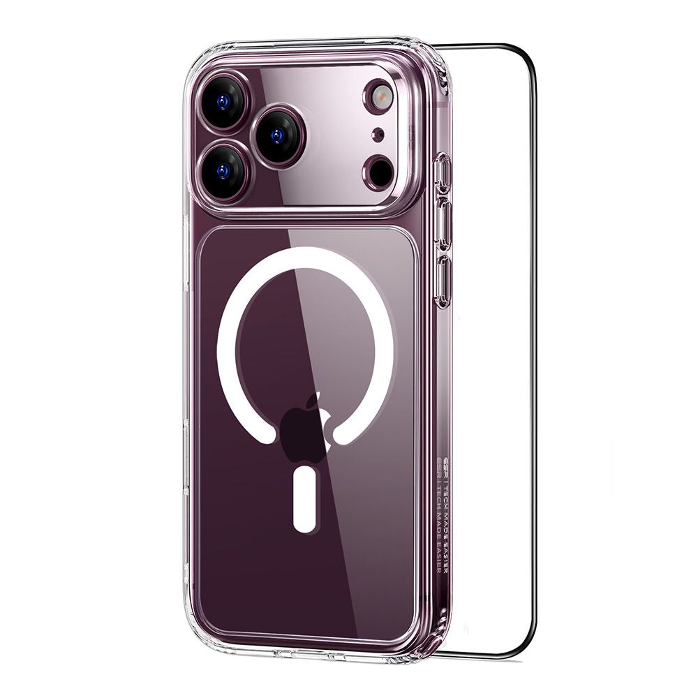 Esr Classic Hybrid Magsafe & Hærdet Glas Iphone 17 Pro / 18 Pro Klar