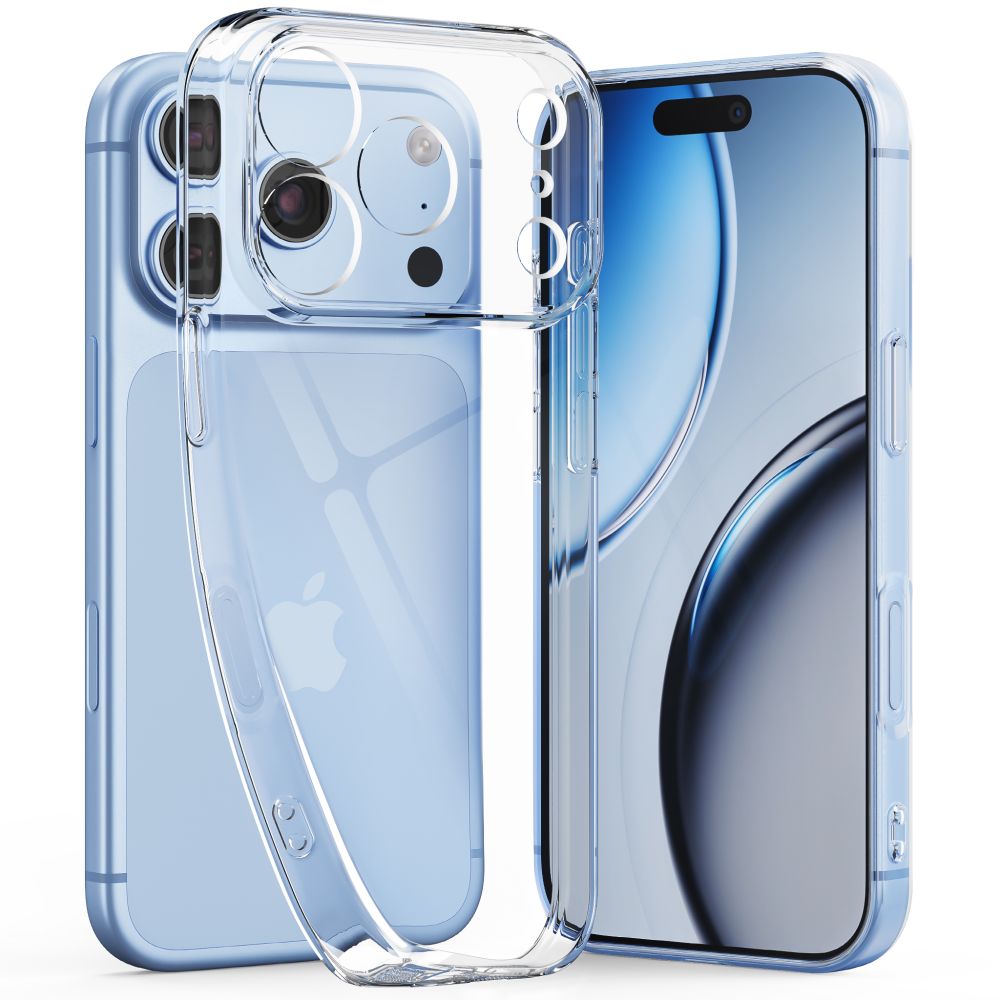 Tech Protect Flexair + Glas 2 Pak Iphone 17 Pro Max / 18 Pro Max Klar