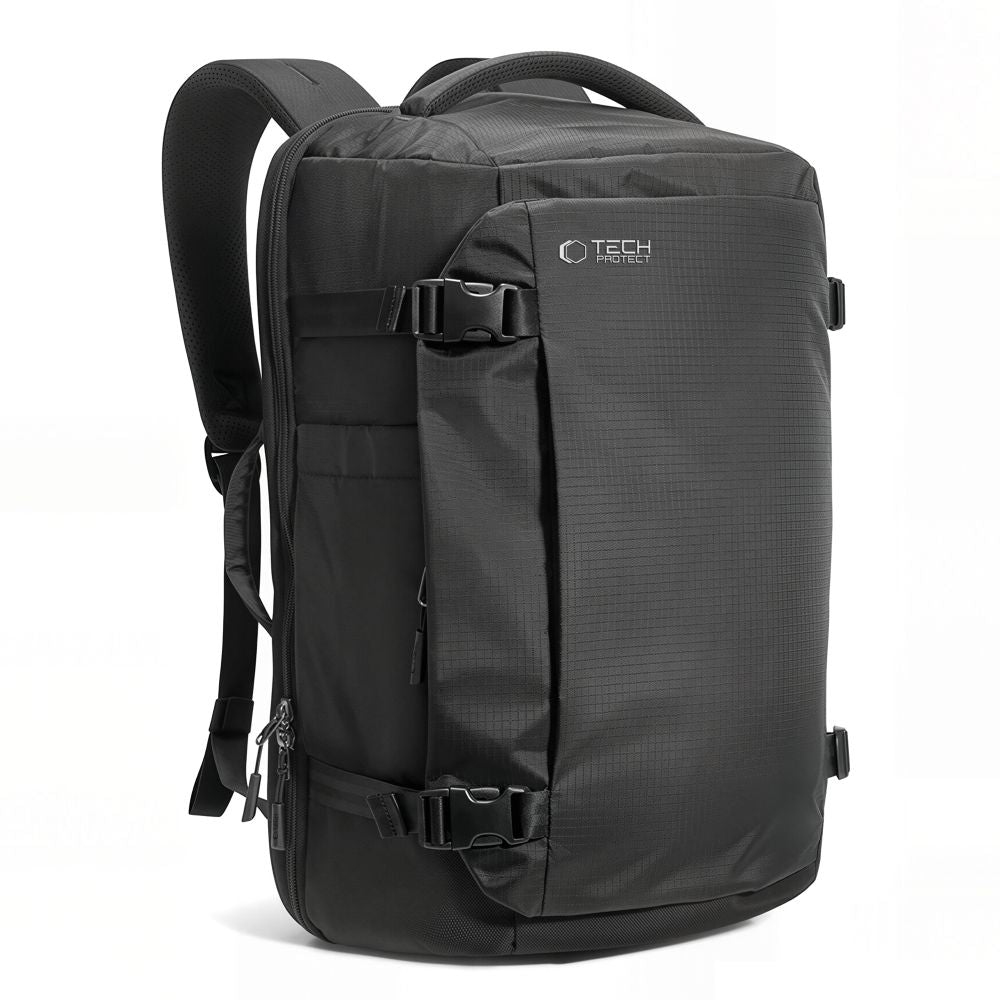 Tech Protect Defender S70 Ryanair & Wizzair Rejse Laptop Rygsæk 24 L 40x30x20 Sort