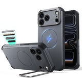 Esr Cyber Tough Støtte Magsafe Iphone 17 Pro Max / 18 Pro Max Grå