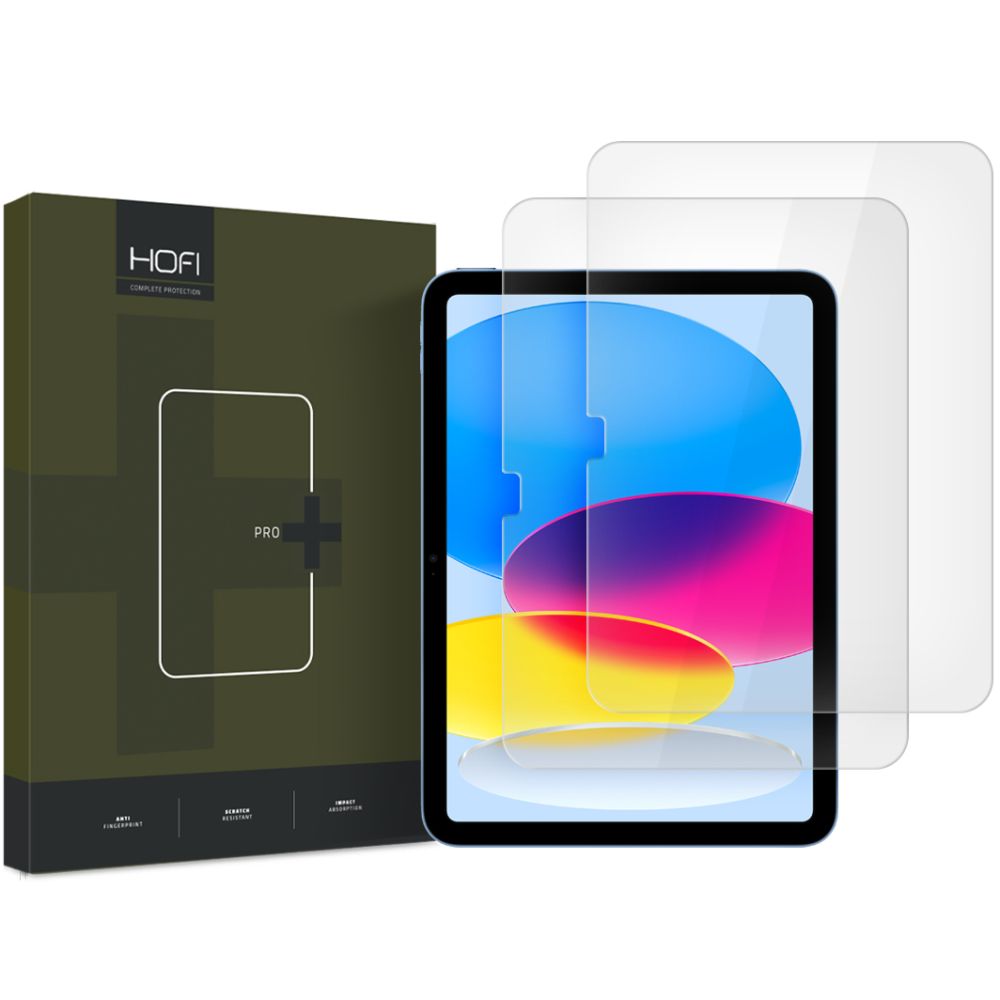 Hærdet Glas Hofi Glass Pro+ 2 Pack Ipad 10,9" 10 / 2022 / 11" 11 / 2025 Clear