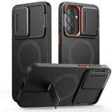 Tech Protect Kevlar Aura Magsafe Galaxy A57 Sort/Orange