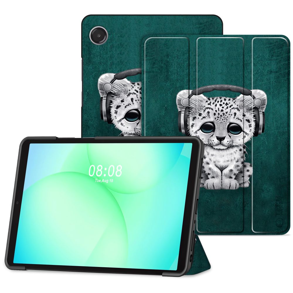 Tech Protect Smartcase Til Galaxy Tab A9+ / A11+ Plus 11.0 X210 / X215 / X216 / X230 / X235 / X236 Sad Cat