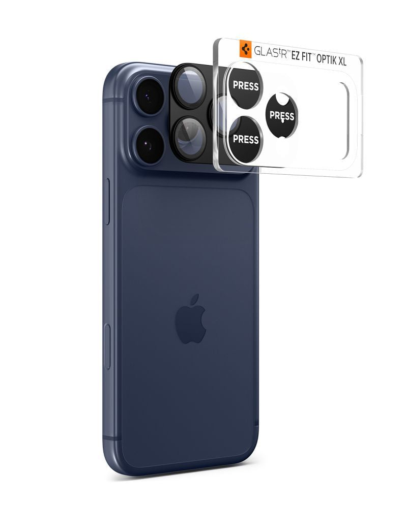 Kamera Beskyttelse Spigen Optik Pro Xl Glas.Tr ”Ez Fit” Camera Protector Iphone 17 Pro Max Sort