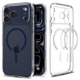 Spigen Ultra Hybrid Magsafe Iphone 17 Pro Klar/Dyb Blå