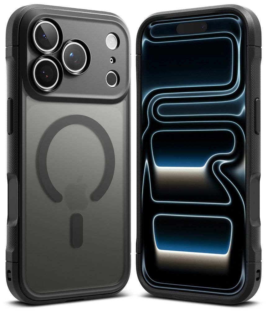 Ringke Fusion Bold Magnetisk Magsafe Iphone 17 Pro / 18 Pro Mat Røg
