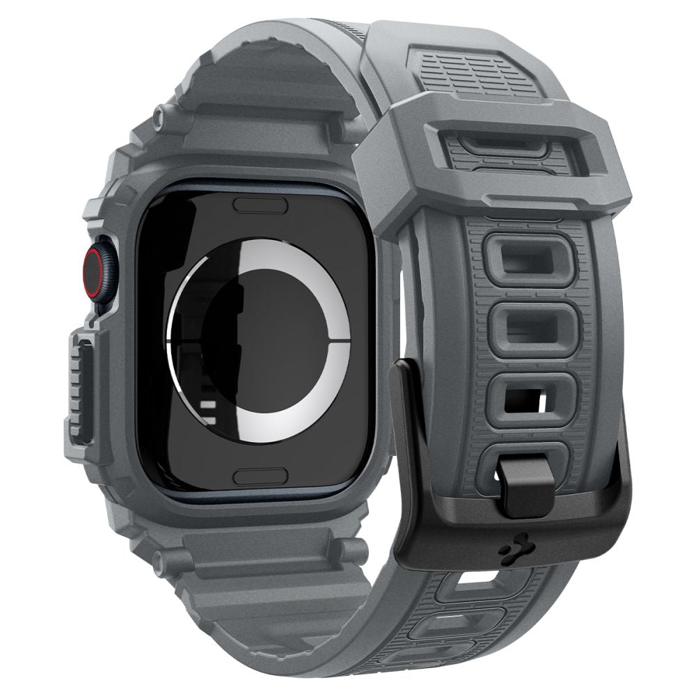Spigen Rugged Armor ”Pro” Apple Watch 10/11 (46 Mm) Mørkegrå
