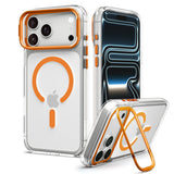 Spigen Ultra Hybrid Optik S Magsafe Iphone 17 Pro Max / 18 Pro Max Klar/Orange