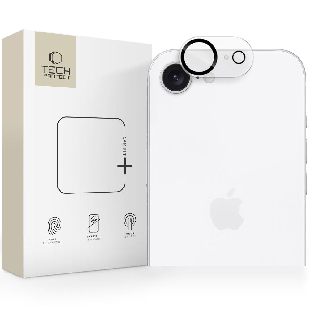 Kamera Beskyttelse Tech Protect Cam Fit+ Iphone 16 E / 17 E Clear