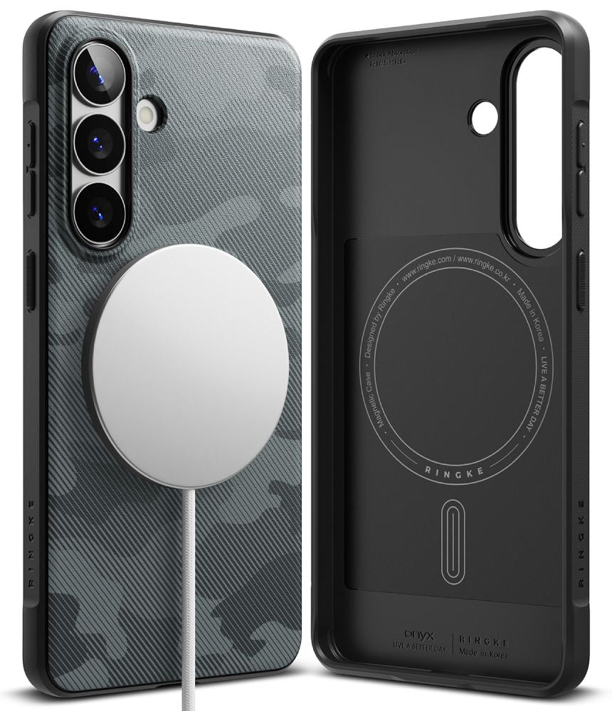 Ringke Onyx Magnetisk Magsafe Galaxy S26 Camo Sort