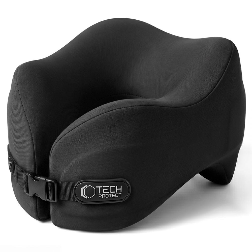 Tech Protect Comfortrest Rejsehalspude Sort