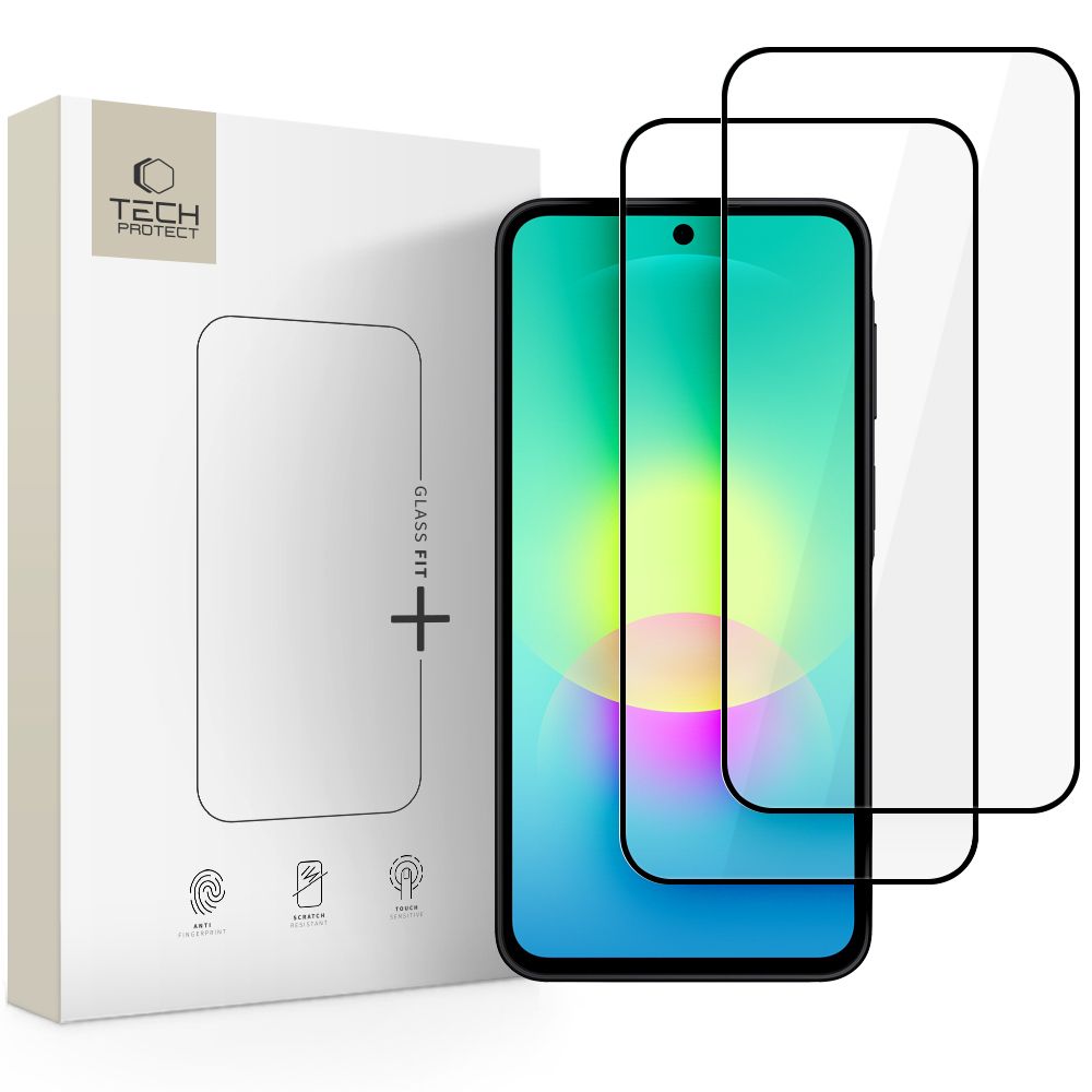 Hærdet Glas Tech Protect Glass Fit+ 2 Pack Galaxy A27 5 G Sort