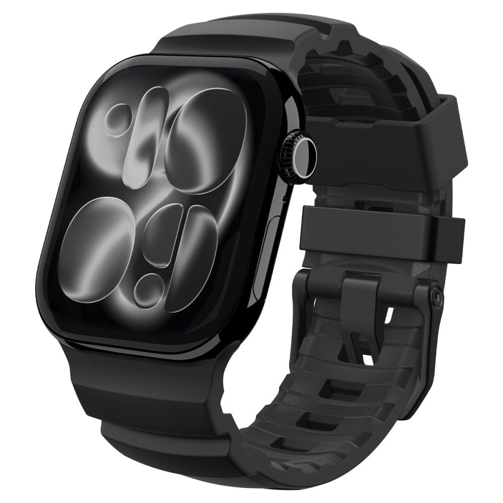 Spigen Wbs2 Remmen Til Apple Watch 8 / 9 / 10 / 11 / 12 / Se / Ultra (44 / 45 / 46 / 49 Mm) Sort