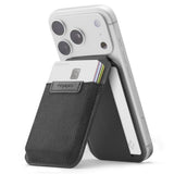 Spigen S314 4 Slim Fold Stativ Tegnebog Magsafe Sort