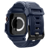 Spigen Rugged Armor ”Pro” Apple Watch 10/11 (46 Mm) Marineblå