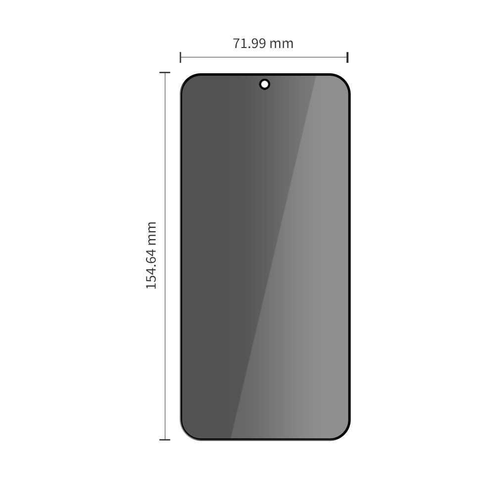 Privacyglas Tech Protect Glass Spy+ 2 Pack Galaxy S26+ Plus Privacy