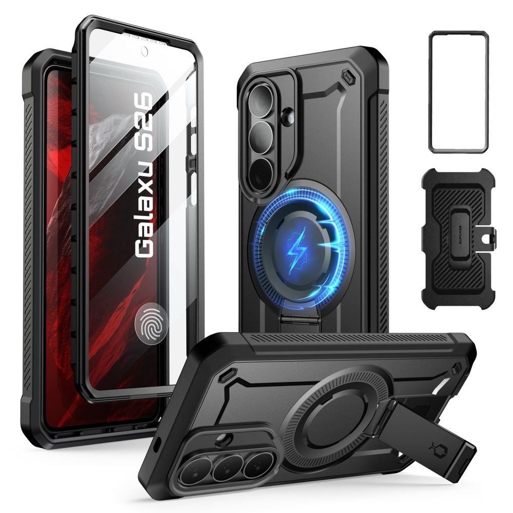 Supcase Unicorn Beetle Pro Mag Magsafe 2 Sæt Galaxy S26 Sort
