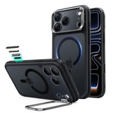 Esr Classic Hybrid Støttebeskyttelse Magsafe Iphone 17 Pro / 18 Pro Frosted Sort