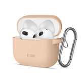 Tech Protect Silikonekrage Til Apple Airpods 3 Caffe Latte