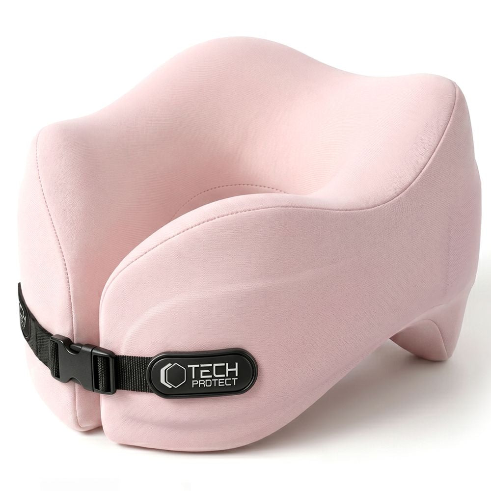 Tech Protect Comfortrest Rejsehalspude Pink
