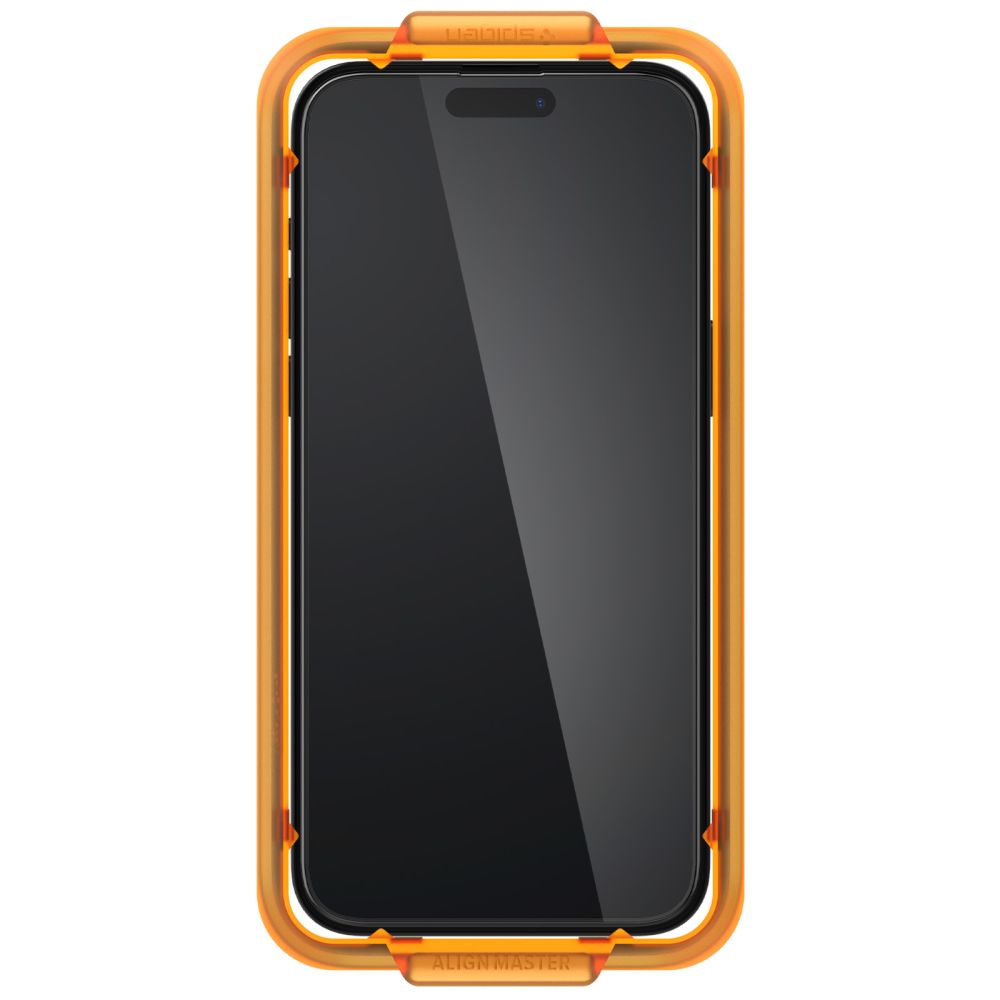 Hærdet Glas Spigen Alm Glass Fc 2 Pack Iphone 15 Sort