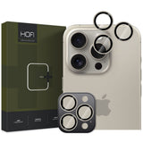 Kamera Beskyttelse Hofi Camring Pro+ Iphone 15 Pro / 15 Pro Max / 16 Pro / 16 Pro Max / 17 Pro / 17 Pro Max Natural Titanium