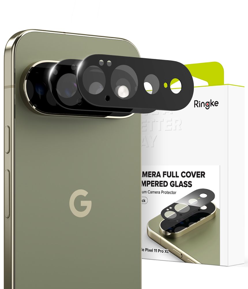 Kamera Beskyttelse Ringke Camera Fuld Dækning 2 Pak Google Pixel 11 Pro Xl Sort