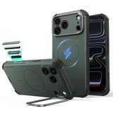 Esr Cyber Tough Støtte Magsafe Iphone 17 Pro Max / 18 Pro Max Grøn