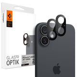 Kamera Beskyttelse Spigen Optik Glas.Tr Camera Protector 2 Pack Iphone 16 / 16 Plus Sort