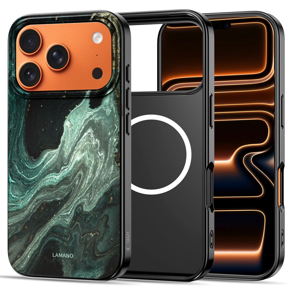 Tech Protect Lamano Magsafe Iphone 17 Pro Max Verde Aura