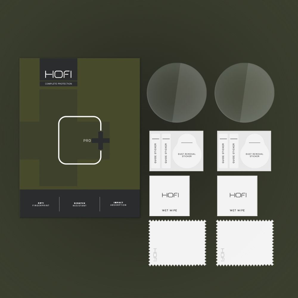 Hærdet Glas Hofi Glass Pro+ 2 Pack Huawei Watch Gt 4 (46 Mm) Klart