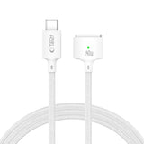 Tech Protect Mmc01 Ultraboost Magnetisk Macbook Kabel Usb C Til Magsafe 3 140 W 200 Cm Hvid