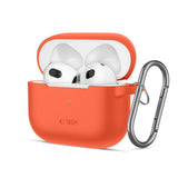 Tech Protect Silikonekrog Til Apple Airpods 3 Neon Orange
