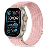 Tech Protect Nylon Sport Apple Watch 8 / 9 / 10 / 11 / 12 / Se / Ultra (44 / 45 / 46 / 49 Mm) Lyseprosa