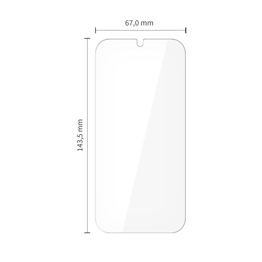 Hærdet Glas Tech Protect Bundle 10 Pack Galaxy S24 / S25 Clear