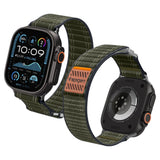 Spigen Wbf0 Remmen Til Apple Watch 8 / 9 / 10 / 11 / 12 / Se / Ultra (44 / 45 / 46 / 49 Mm) Grøn