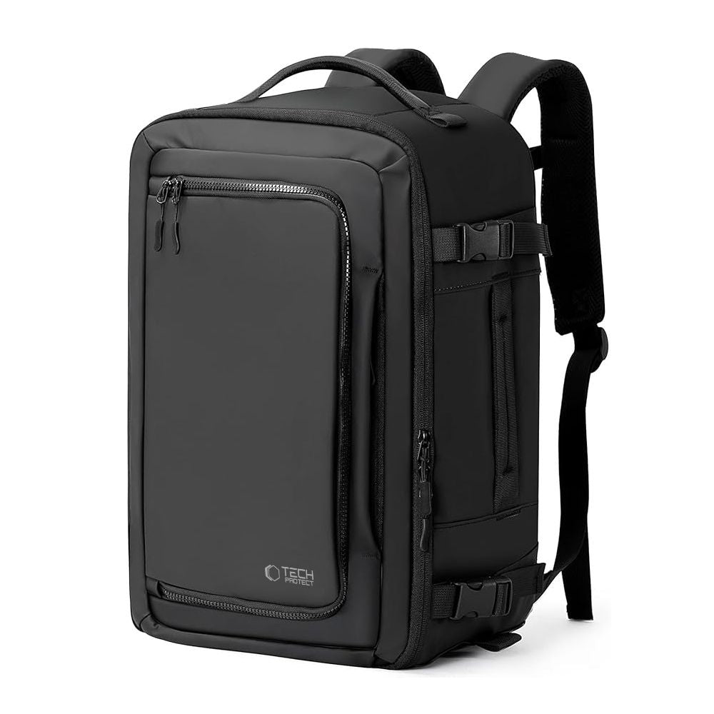 Tech Protect Defender S50 Ryanair & Wizzair Rejse Laptop Rygsæk 20 L 40x20x25 Sort