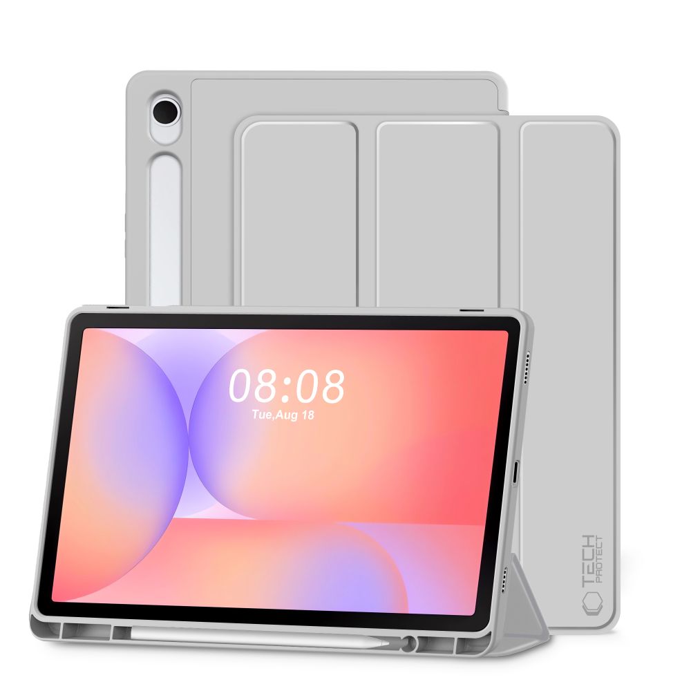 Tech Protect Sc Pen Galaxy Tab S9 11.0 / S9 Fe / S10 Fe / S10 Lite 10.9 X710 / X716 B / X510 / X516 B / X520 / X526 / X400 / X406 B Grå