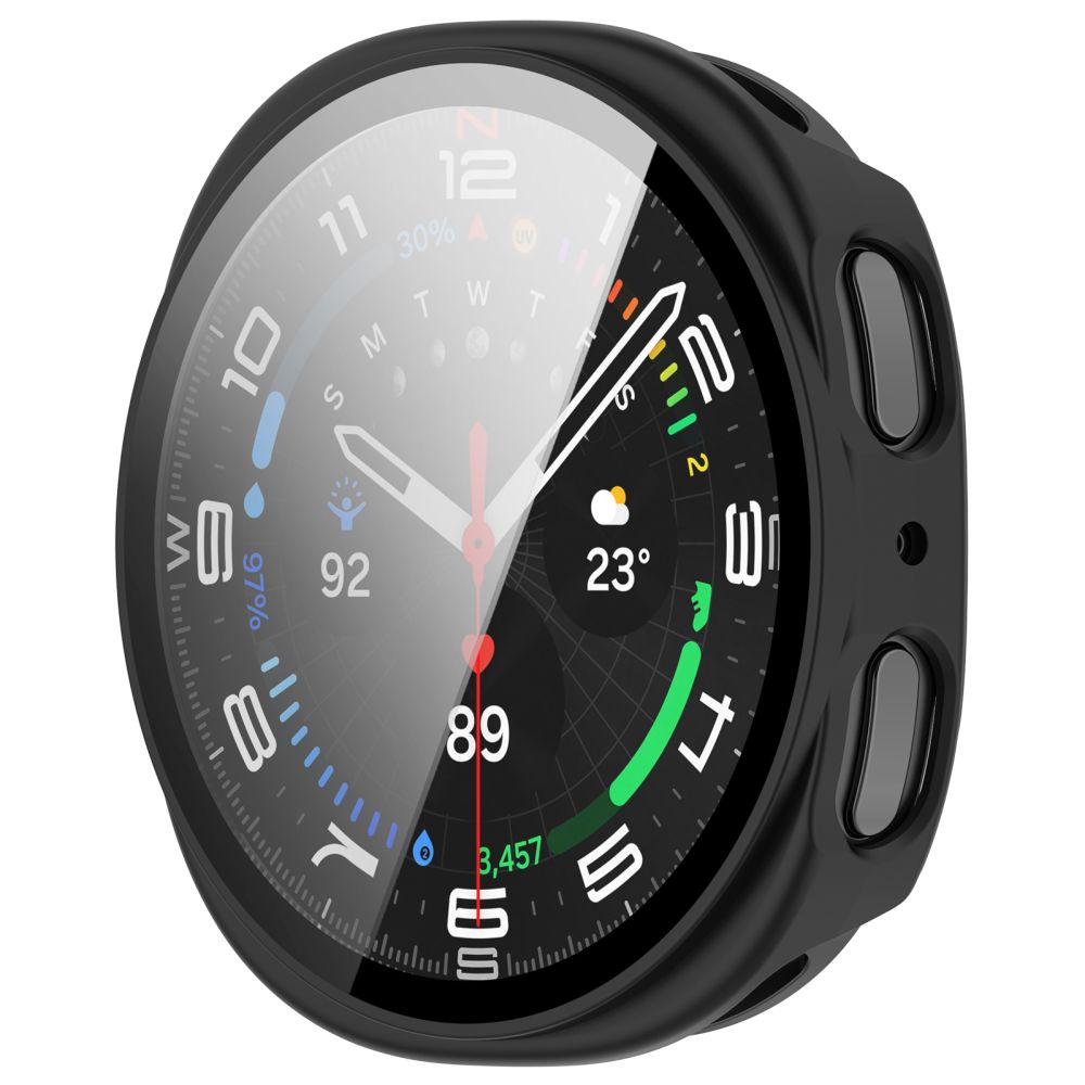 Tech Protect Defense 2 Pak Samsung Galaxy Watch 8/9 (44 Mm) Matsort & Klar