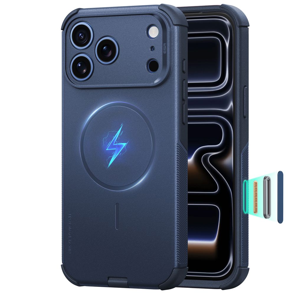 Esr Cyber Tough Magsafe Iphone 17 Pro Max / 18 Pro Max Blå