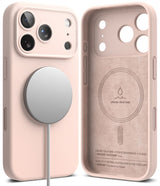 Ringke Silikone Magnetisk Magsafe Iphone 18 Pro Pink Sand