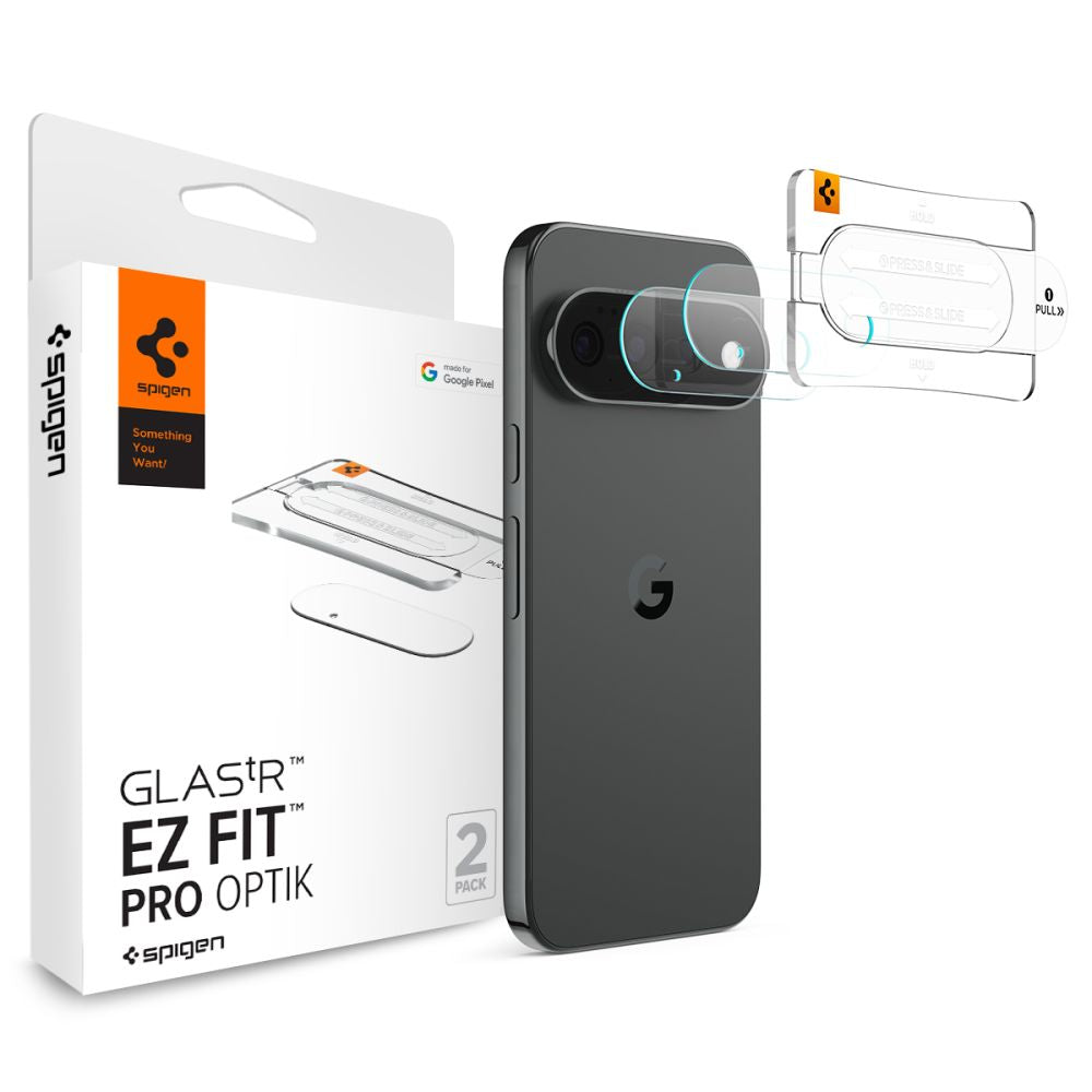 Kamera Beskyttelse Spigen Optik Pro Glas.Tr Ez Fit Camera Protector 2 Pack Google Pixel 11 Pro Xl Clear