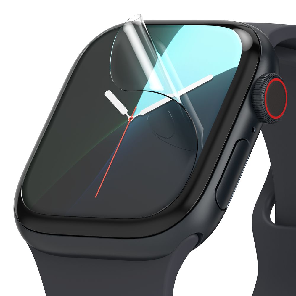 Beskyttelsesfolie Ringke Dual Easy 3 Pak Apple Watch 10/11 (42 Mm) Klar