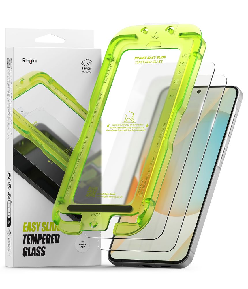 Hærdet Glas Ringke Easy Slide 2 Pack Galaxy A57 5 G Clear