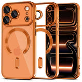 Tech Protect Magflex Magsafe Iphone 17 Pro Max Shiny Cosmic Orange