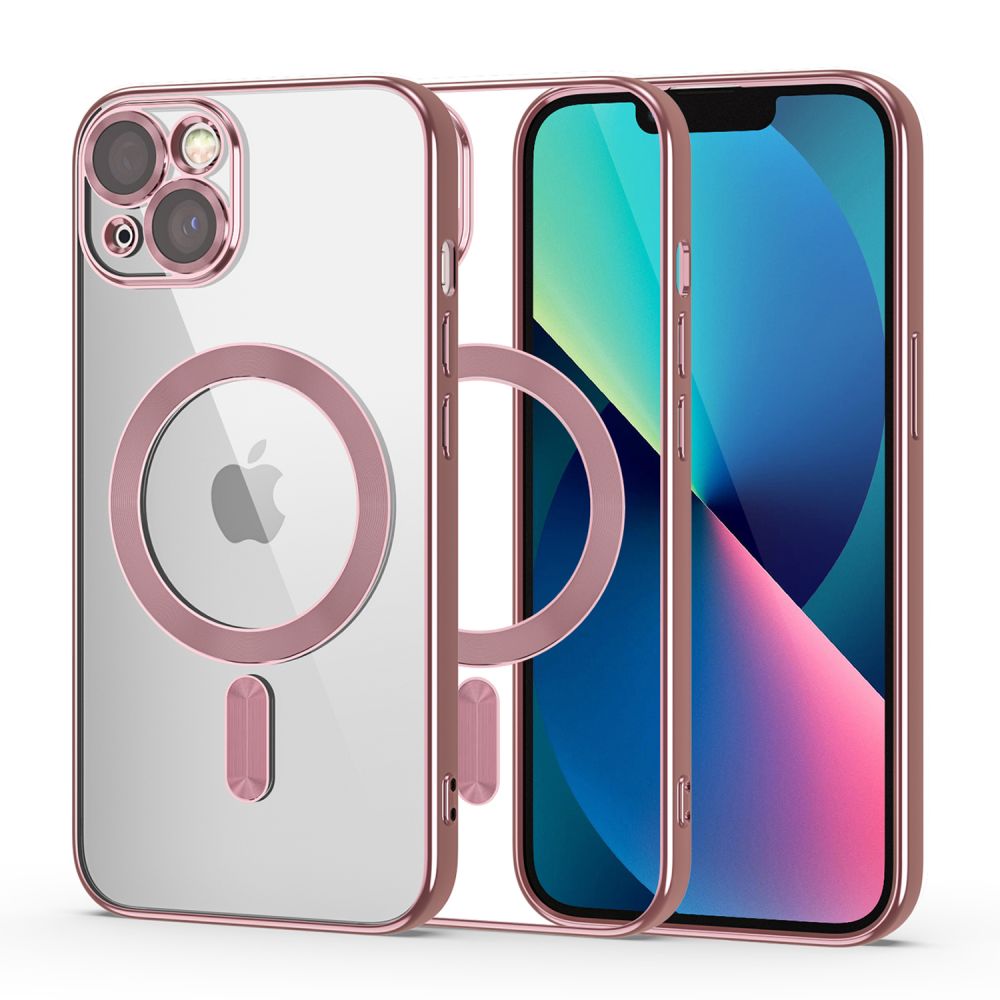 Tech Protect Magshine Magsafe Iphone 13 Rose Guld