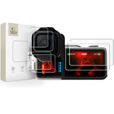 Beskyttelsessæt Tech Protect Foil & Glass Fit+ 2 Sæt Gopro Mission 1 / Pro Clear