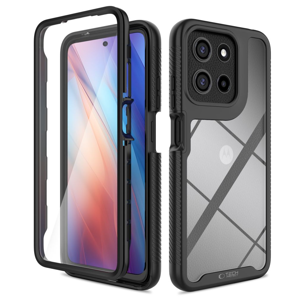 Tech Protect Defense Motorola Moto G15 / G15 Power / G17 / G17 Power / G05 / E15 Sort
